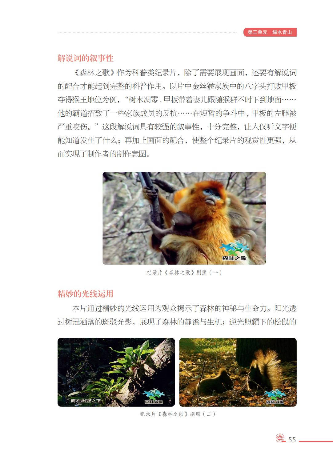 2026西南大學版八年級影視上冊電子課本(PDF高畫質版)