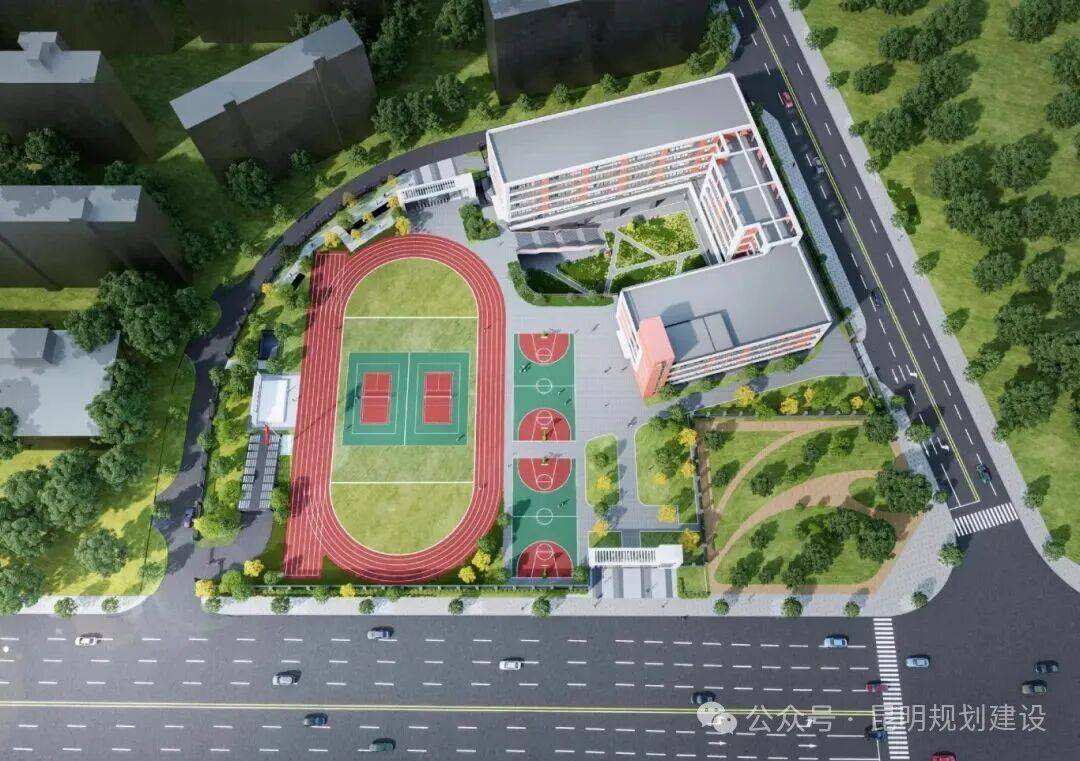 昆明這裡將新建一所15班中學，位置在→